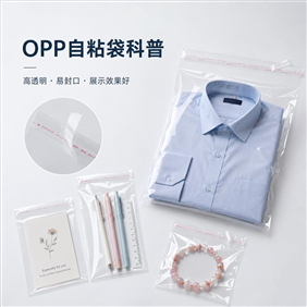 看起来越透明越高级？OPP自粘袋真正好用的地方，很多采购反而没注意